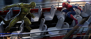 Illustration for article titled Concept art reveals the double-decker chase scene cut from The Amazing Spider-Man